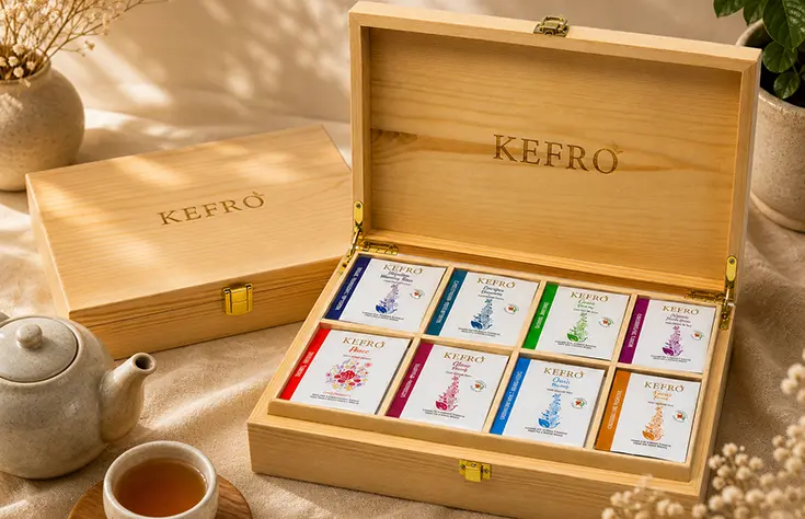 Wooden Tea Chest